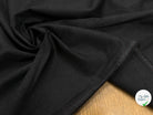 DRAPERIE DE LAINE GRIS FONCÉ ULTRA STRETCH & DEPERLANTE FILS MULTICOLORES SUR UNE LISIÈRE - My Little Coupon