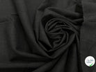 DRAPERIE DE LAINE GRIS FONCÉ ULTRA STRETCH & DEPERLANTE FILS MULTICOLORES SUR UNE LISIÈRE - My Little Coupon