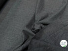 DRAPERIE DE LAINE GRISE FINE RAYURES BLANCHE 100%W - My Little Coupon