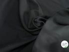 DRAPERIE DE LAINE LOURDE SERGÉE ENDROIT GRATTÉ NOIR SUBLIMISSIME - My Little Coupon