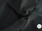 DRAPERIE DE LAINE LOURDE SERGÉE ENDROIT GRATTÉ NOIR SUBLIMISSIME - My Little Coupon