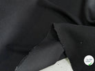 DRAPERIE DE LAINE LOURDE SERGÉE ENDROIT GRATTÉ NOIR SUBLIMISSIME - My Little Coupon