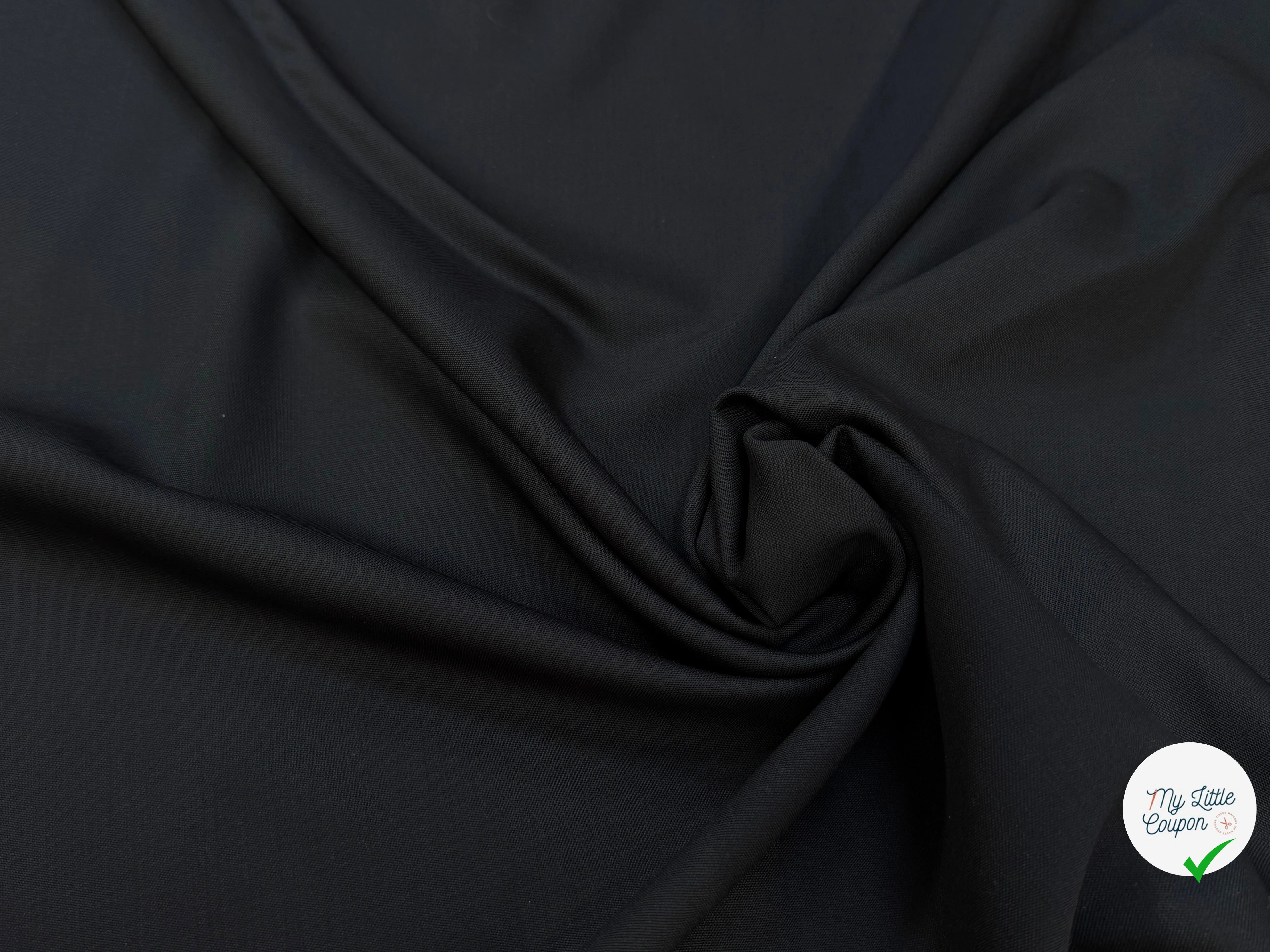DRAPERIE DE LAINE NOIR ÉLÉGANT - My Little Coupon