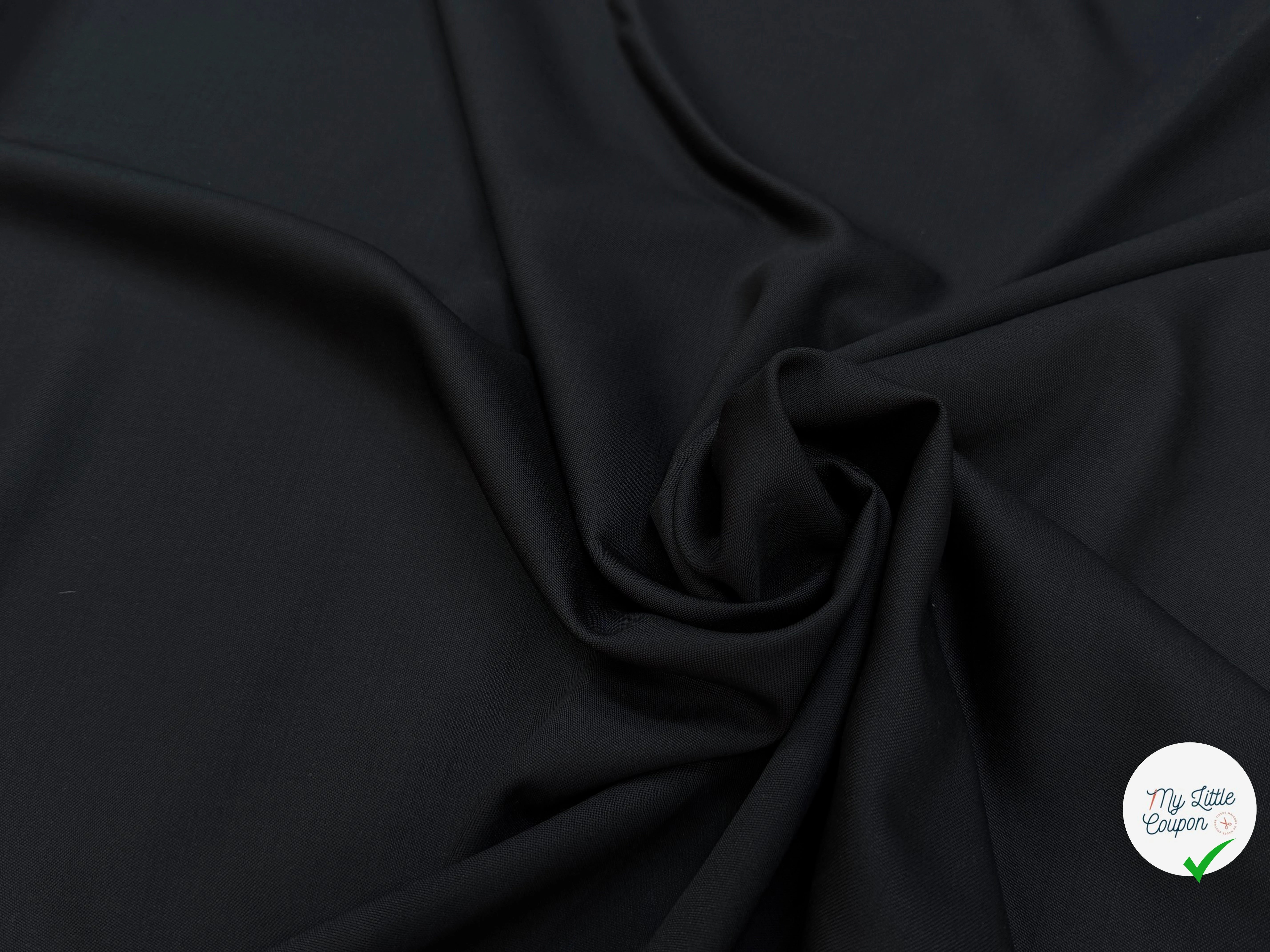 DRAPERIE DE LAINE NOIR ÉLÉGANT - My Little Coupon
