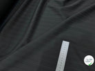 DRAPERIE DE LAINE NOIR SUPERBE RAYURES HORIZONTALES - My Little Coupon