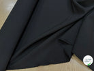 DRAPERIE DE LAINE NOIR ULTRA BELLE NOIR 77% LAINE VIERGE STRETCH - My Little Coupon