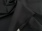 DRAPERIE DE LAINE SERGÉE LOURDE ET STRETCH NOIR BELLE TENUE - My Little Coupon