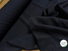 DRAPERIE DE LAINE SERGÉE STRETCH BLEU MARINE FONCÉ - My Little Coupon