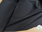 DRAPERIE DE LAINE SERGÉE TENUE LOURDE STRETCH NOIR - My Little Coupon