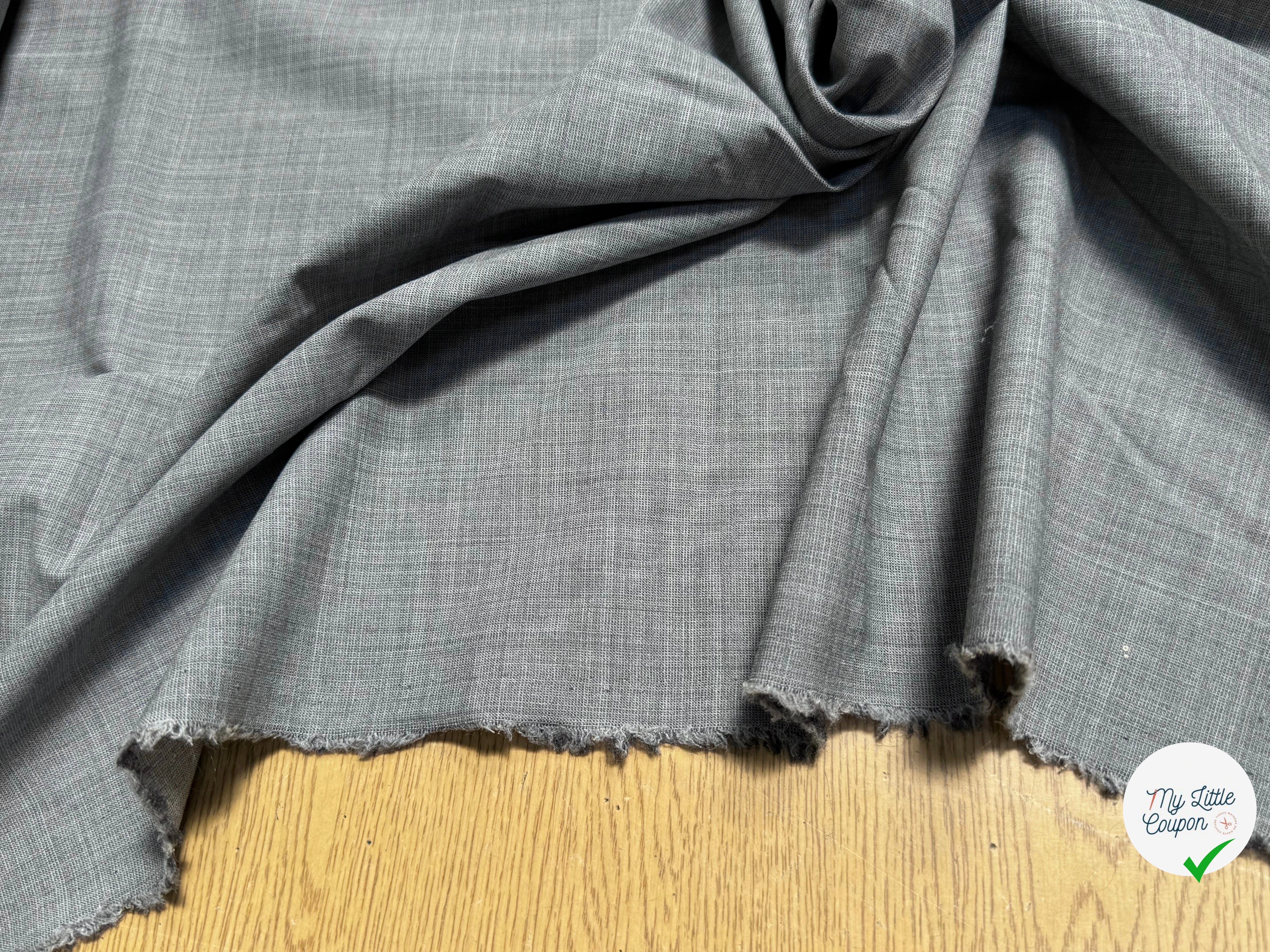 DRAPERIE DE LAINE STRETCH GRISE PRESTIGE - My Little Coupon