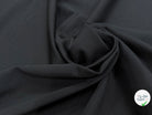 DRAPERIE DE LAINE STRETCH LÉGÈREMENT STRIÉE NOIR TRÈS BELLE TENUE - My Little Coupon