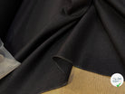 DRAPERIE DE LAINE TENUE LOURDE MARON NOIR - My Little Coupon