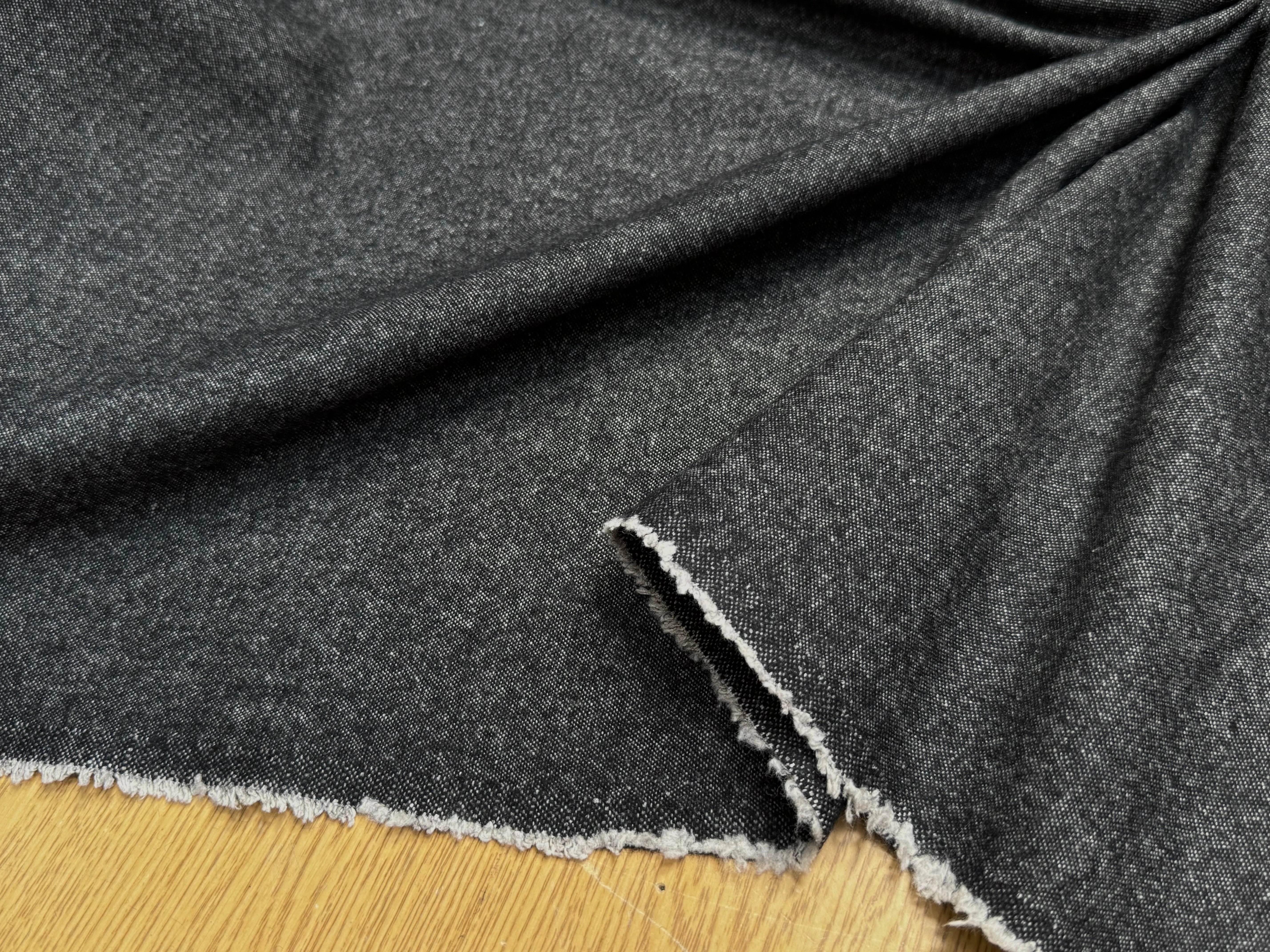 DRAPERIE DE LAINE TOUCHER DOUX 80% LAINE GRIS CHINÉ - My Little Coupon