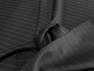 DRAPERIE DE LAINE TRÈS BELLE TENUE NOIR À RAYURES - My Little Coupon