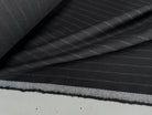 DRAPERIE DE LAINE TRÈS BELLE TENUE NOIR À RAYURES - My Little Coupon