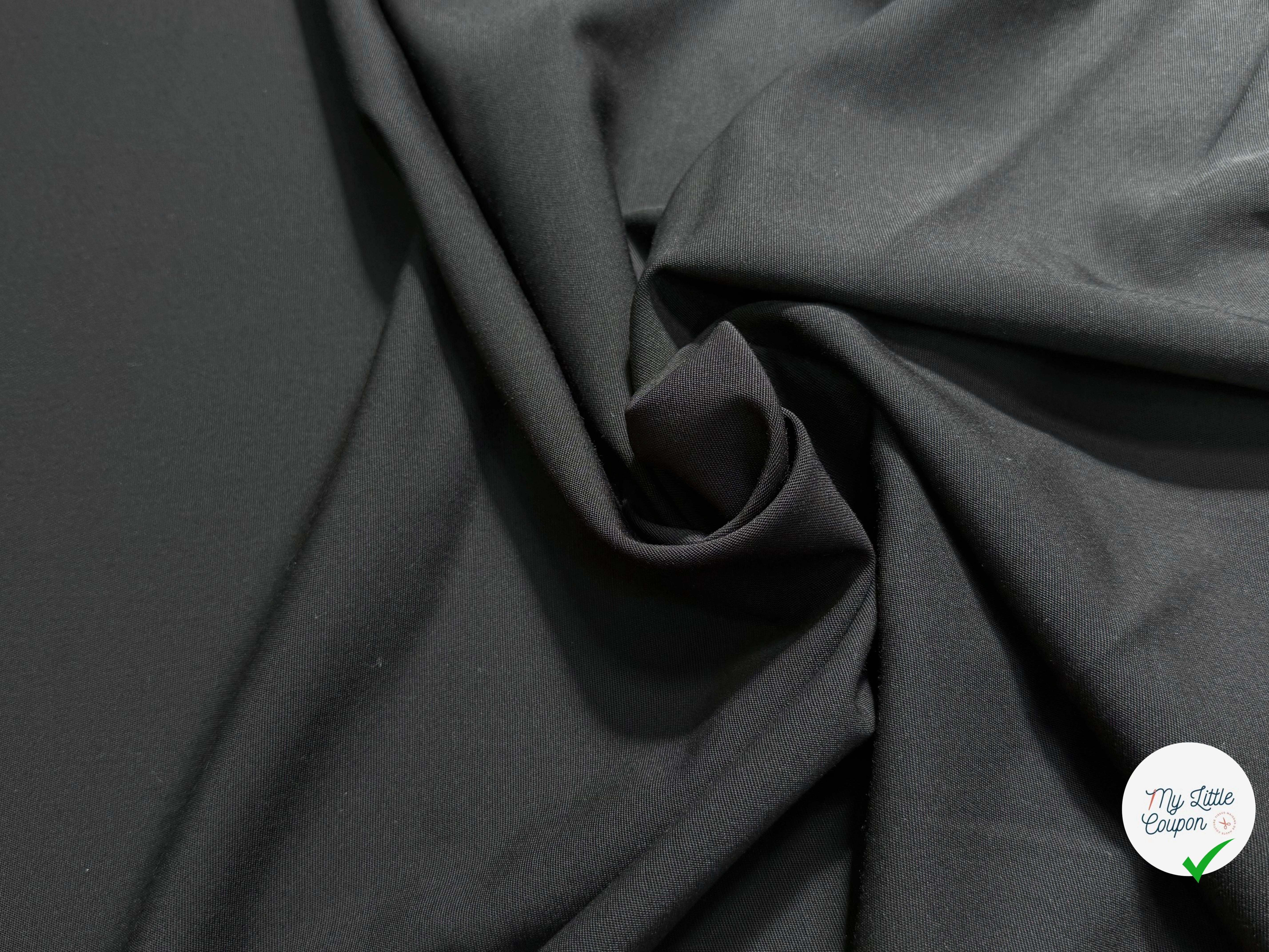 DRAPERIE ÉLÉGANTE NOIR TOMBÉ REMARQUABLE - My Little Coupon