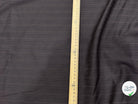 DRAPERIE ÉLÉGANTE NOIRE À FINES RAYURES LAINE STRETCH - My Little Coupon