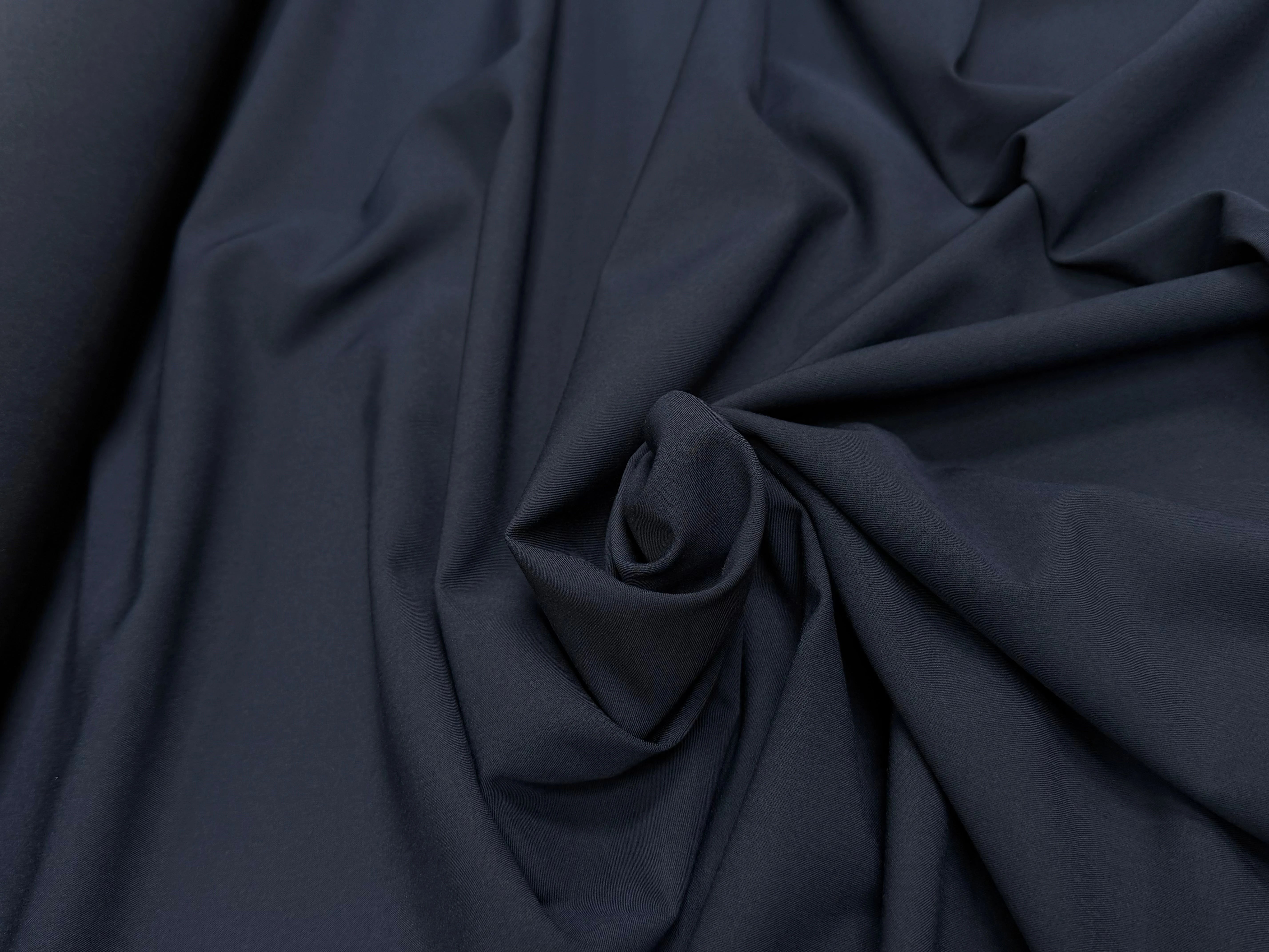 DRAPERIE FINEMENT SERGÉE BLEU MARINE - My Little Coupon