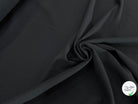 DRAPERIE FLANELLE DE LAINE ULTRA BELLE ET STRETCH NOIR ANTHRACITE 96% LAINE - My Little Coupon