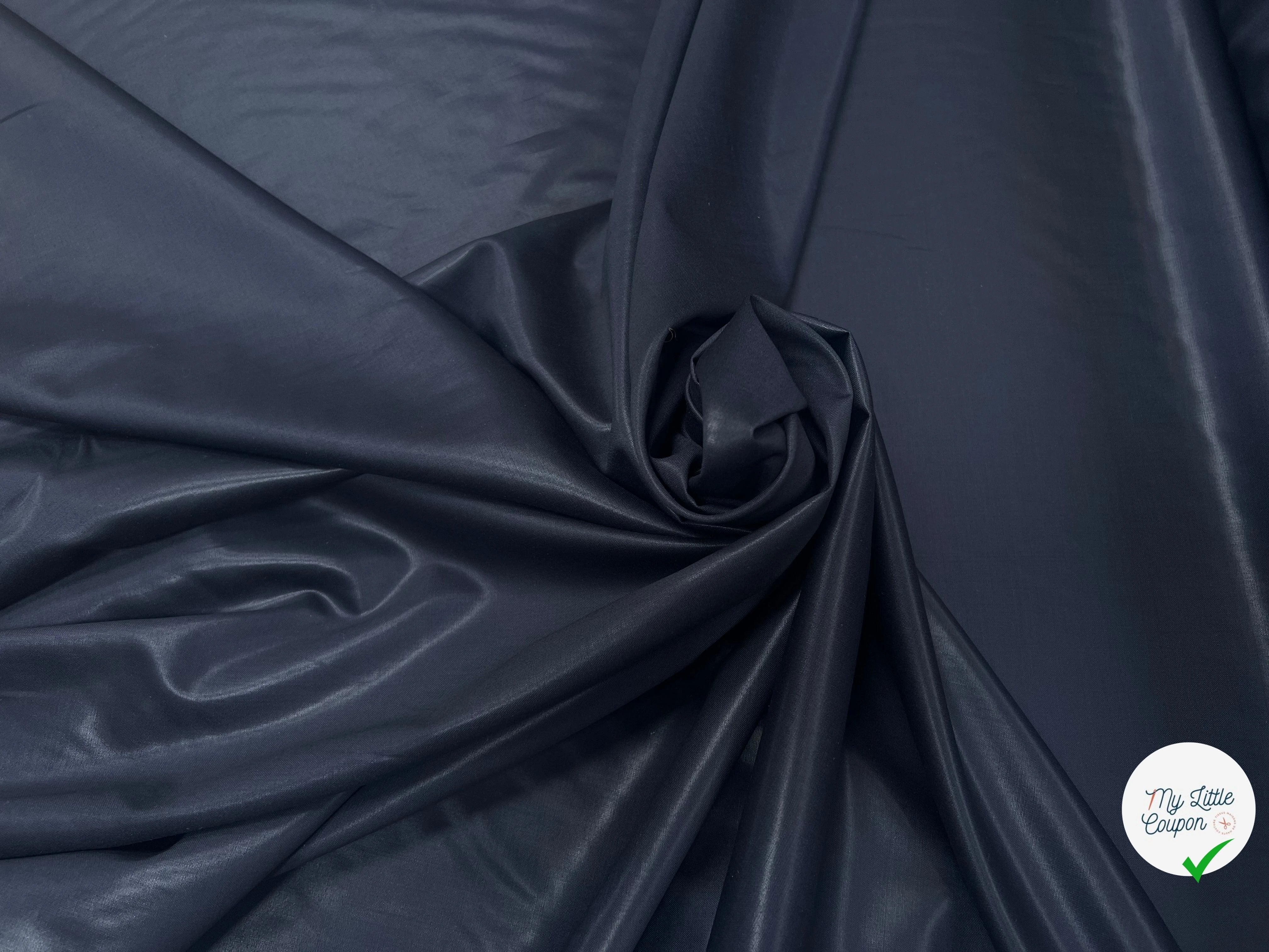 DRAPERIE ITALIENNE 100% LAINE MARINE 643 LUISANTE - My Little Coupon
