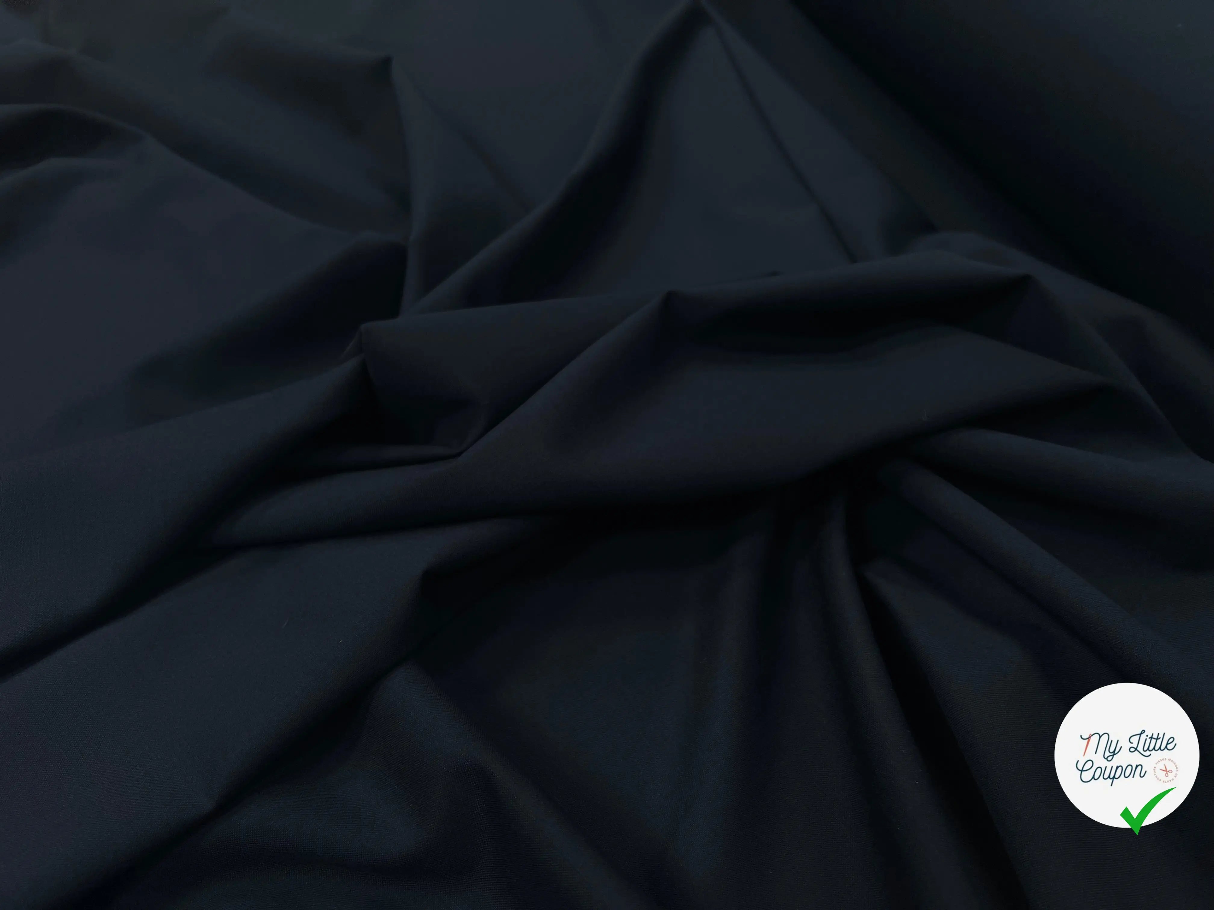 DRAPERIE LAINE ANTHRACITE NOIR - My Little Coupon