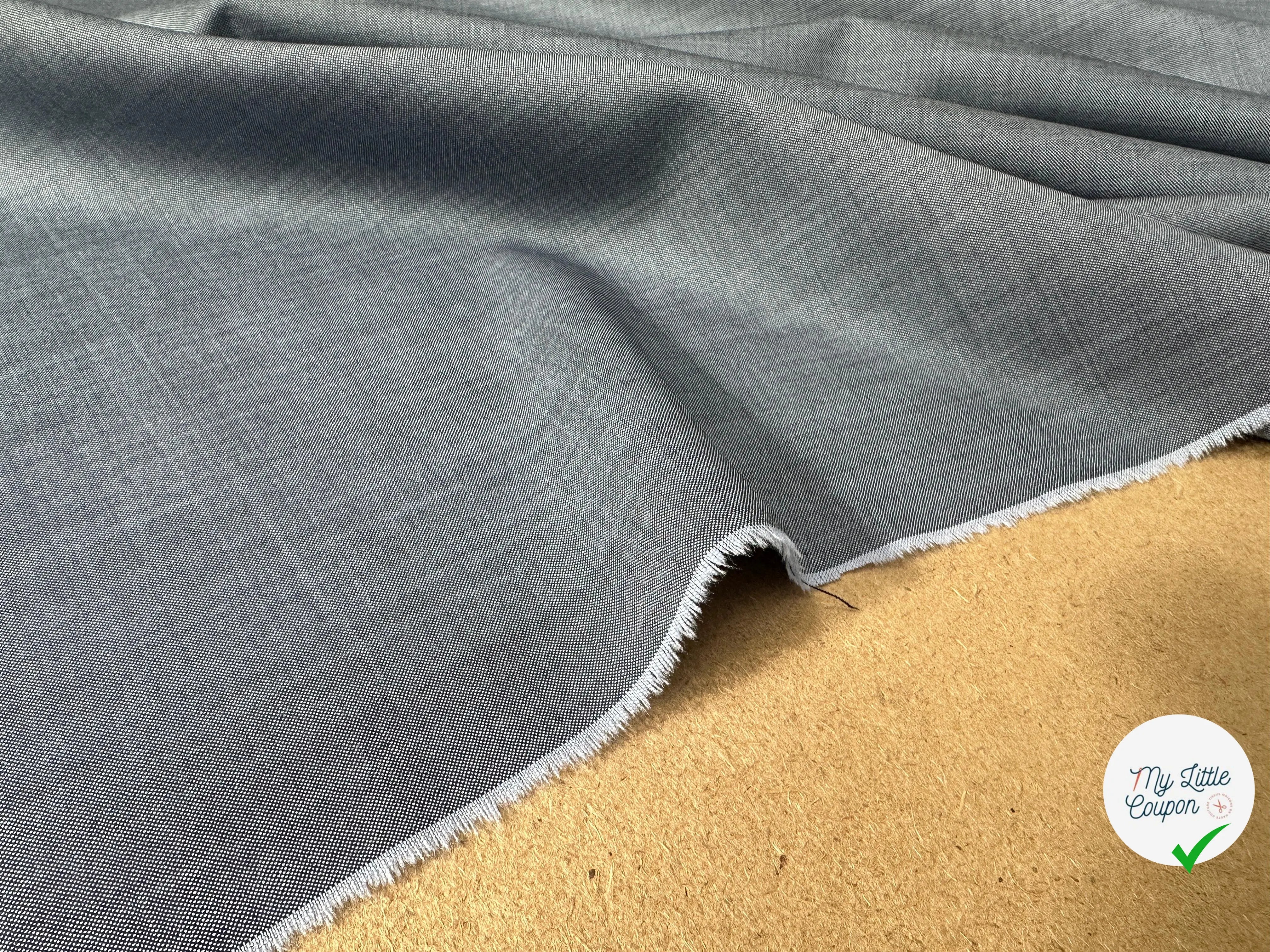 DRAPERIE LAINE BLEU GRIS CHICISSIMO - My Little Coupon