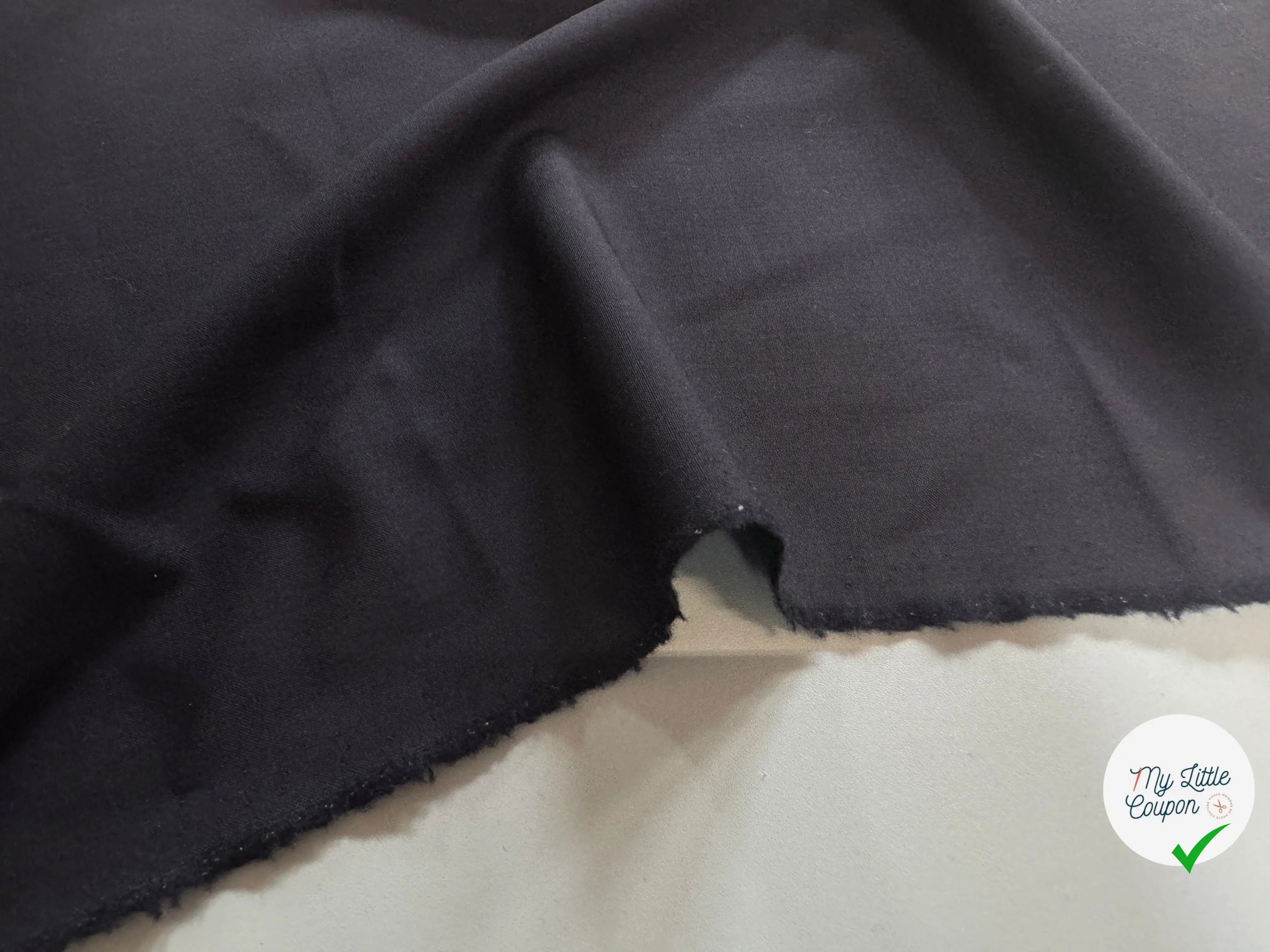 DRAPERIE LAINE BLEU NUIT - My Little Coupon