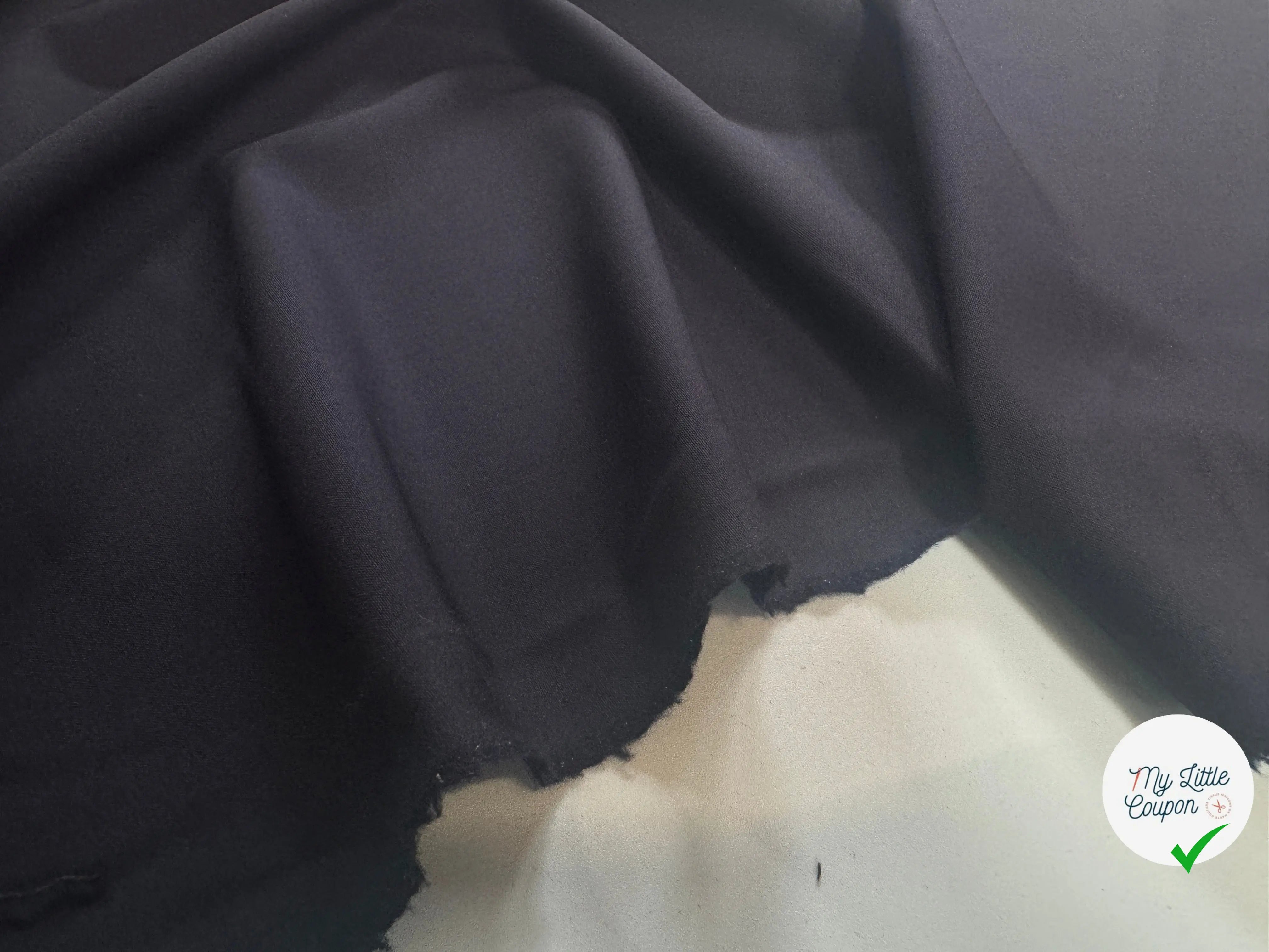 DRAPERIE LAINE BLEU NUIT - My Little Coupon