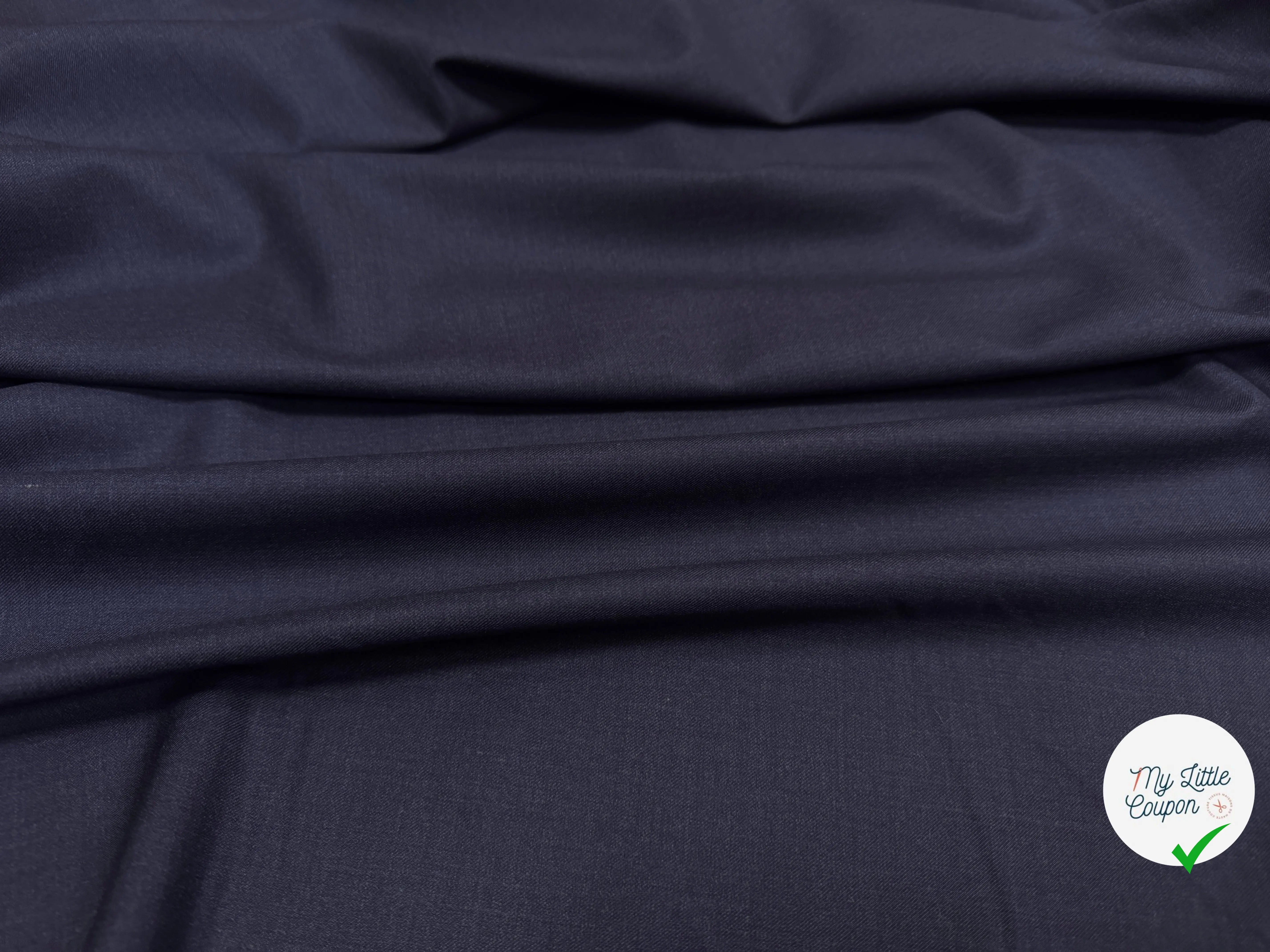 DRAPERIE LAINE EFFET BLUE JEAN - My Little Coupon