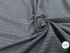 DRAPERIE LOURDE POLYVISCOSE RAYURES BLANCHES EFFET DUVTEUX - My Little Coupon