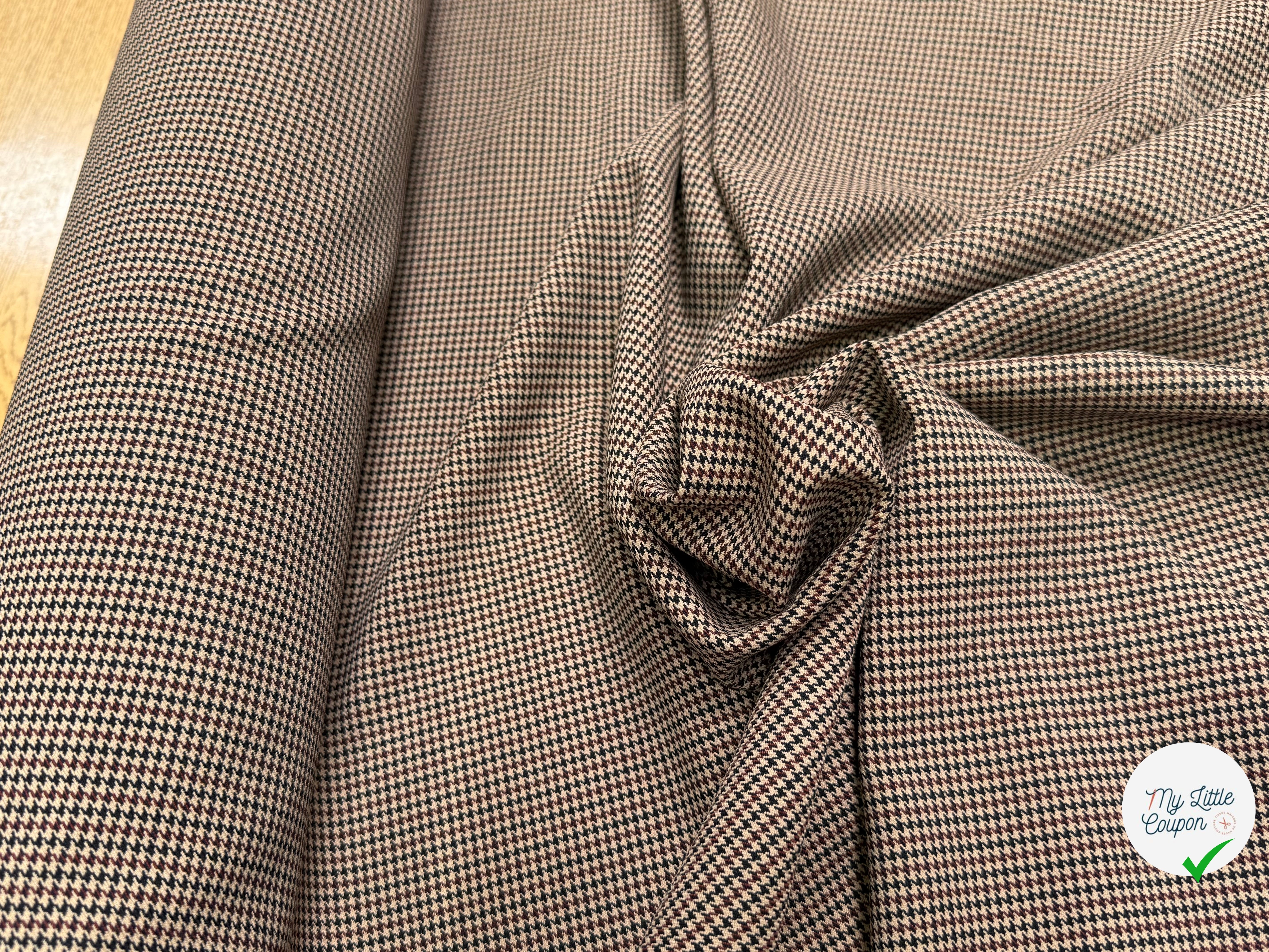DRAPERIE PIED DE COQ MULTICO TAUPE - My Little Coupon