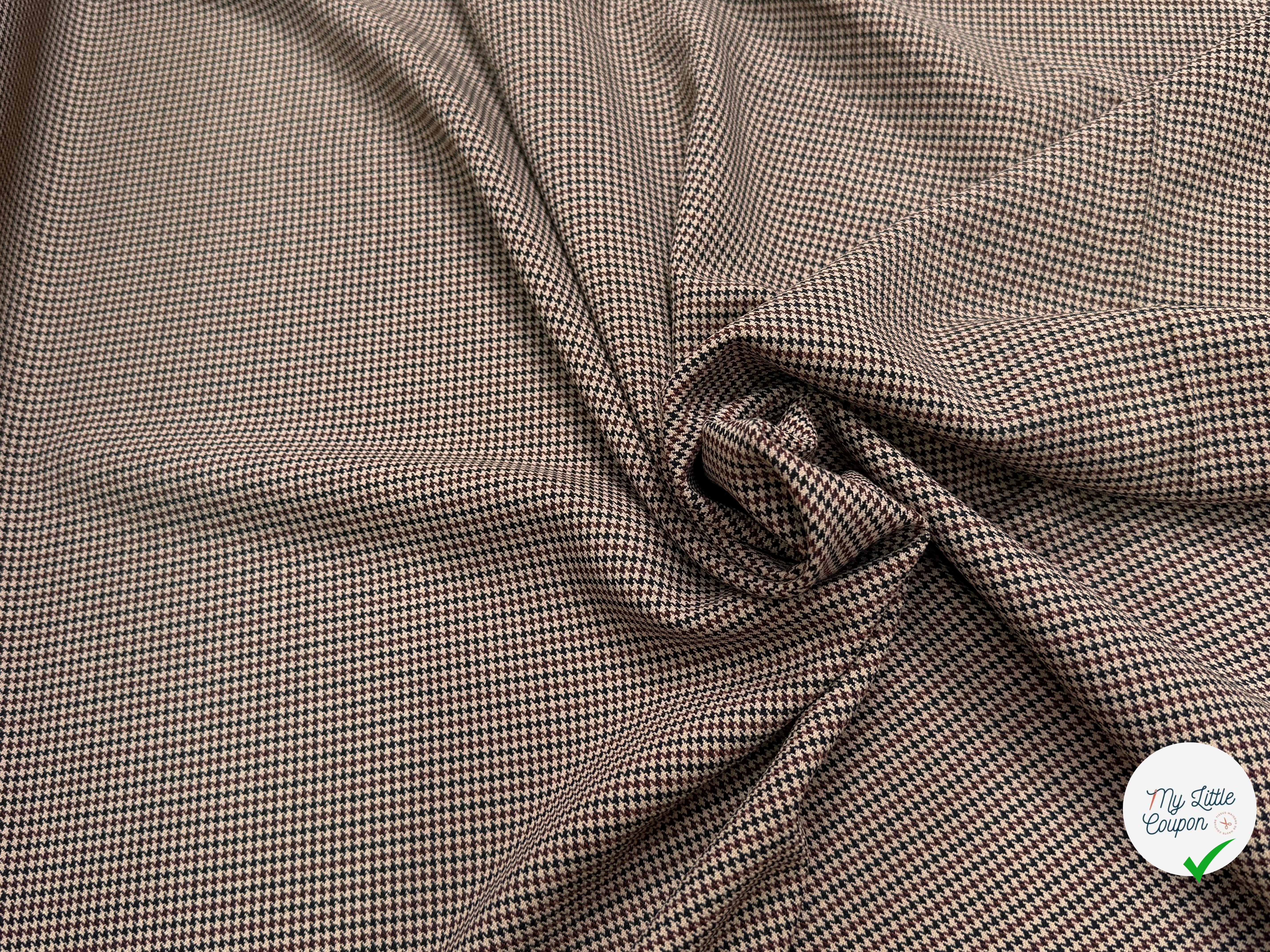 DRAPERIE PIED DE COQ MULTICO TAUPE - My Little Coupon