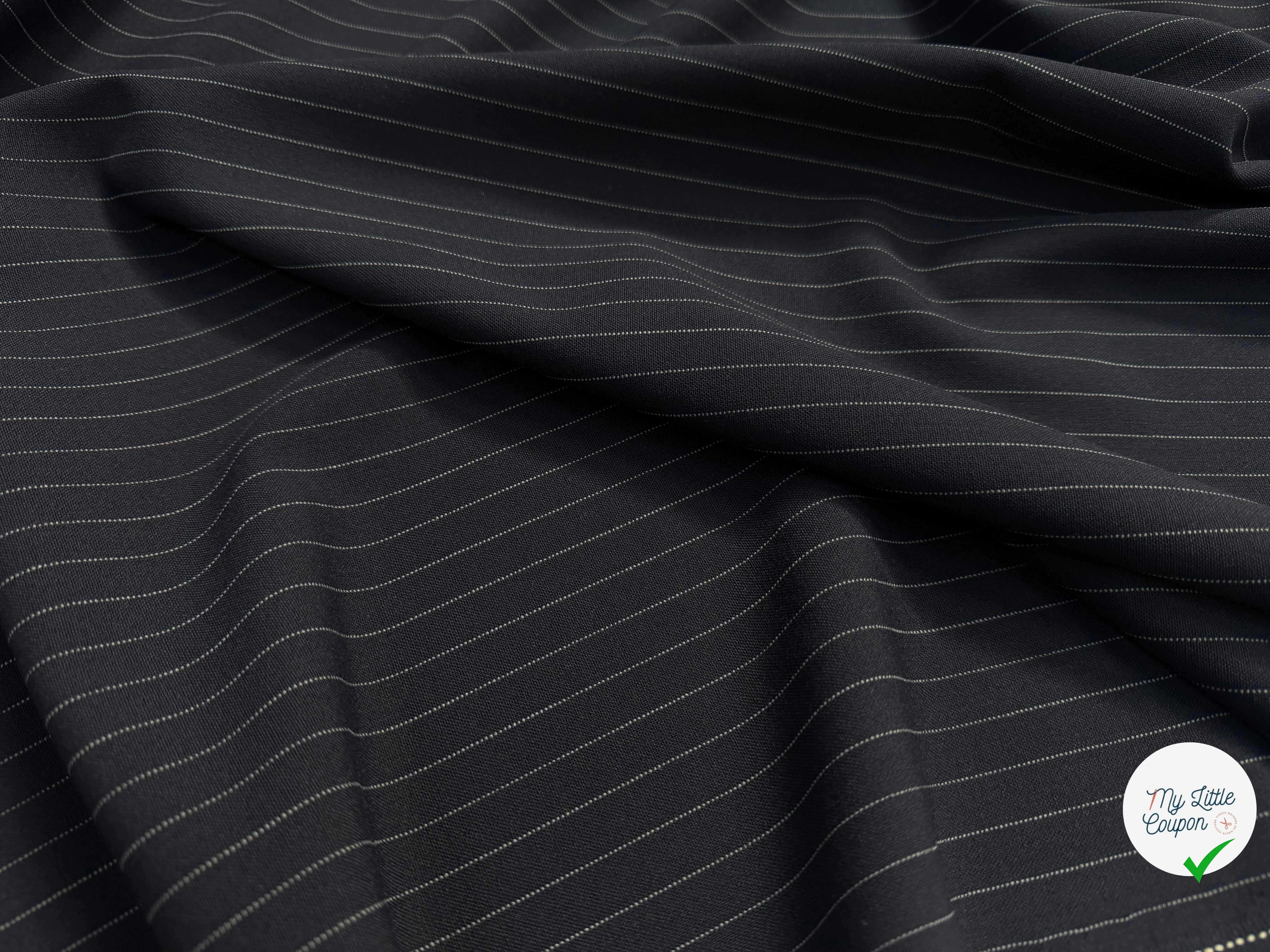 DRAPERIE POLYCOTON RAYURES TENNIS - My Little Coupon