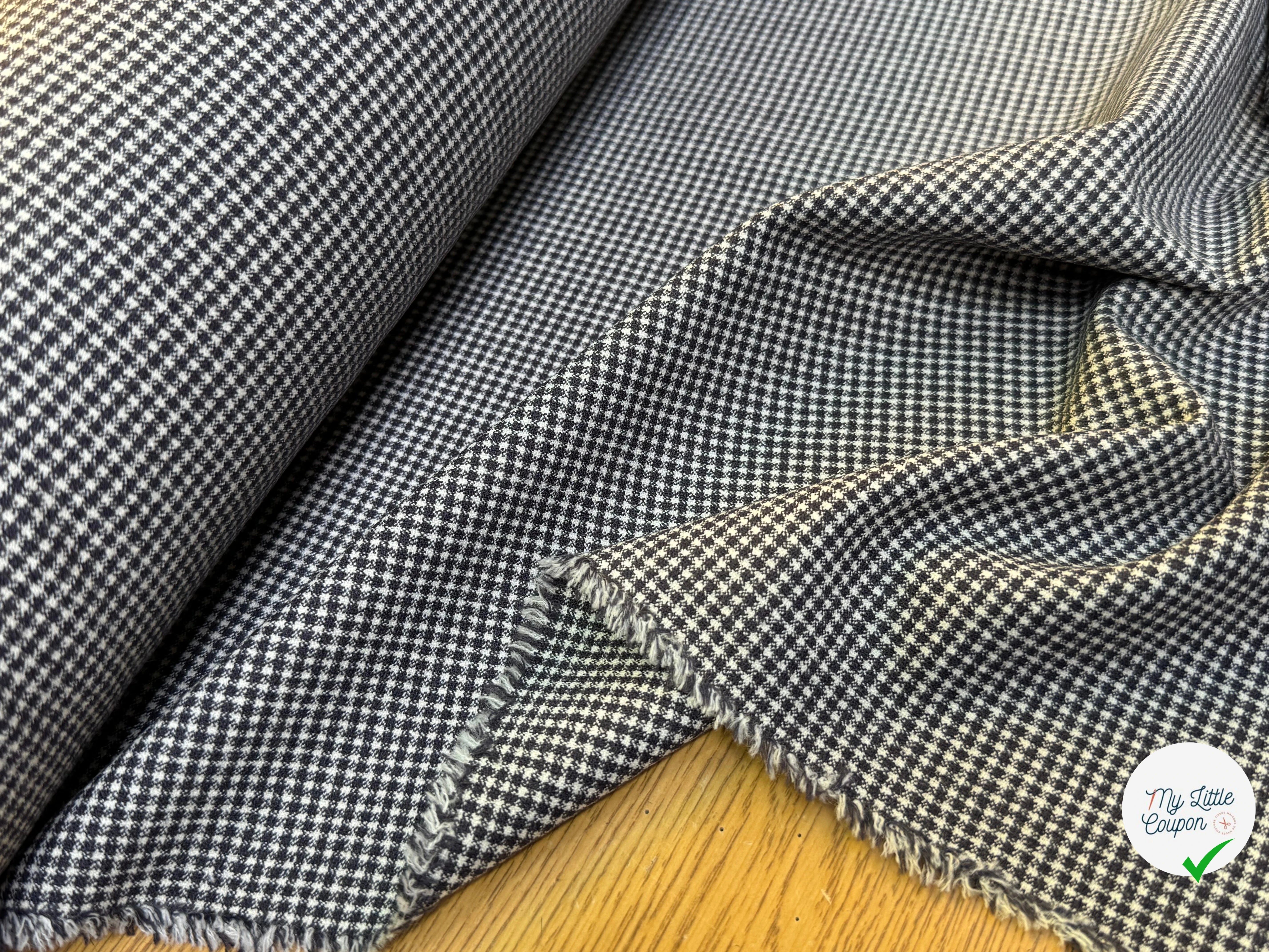 DRAPERIE POLYLAINE MINI CARREAUX STRETCH - My Little Coupon