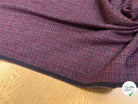 DRAPERIE POLYLAINE STRETCH TENUE ÉLÉGANTE ROUGE MULTICO - My Little Coupon