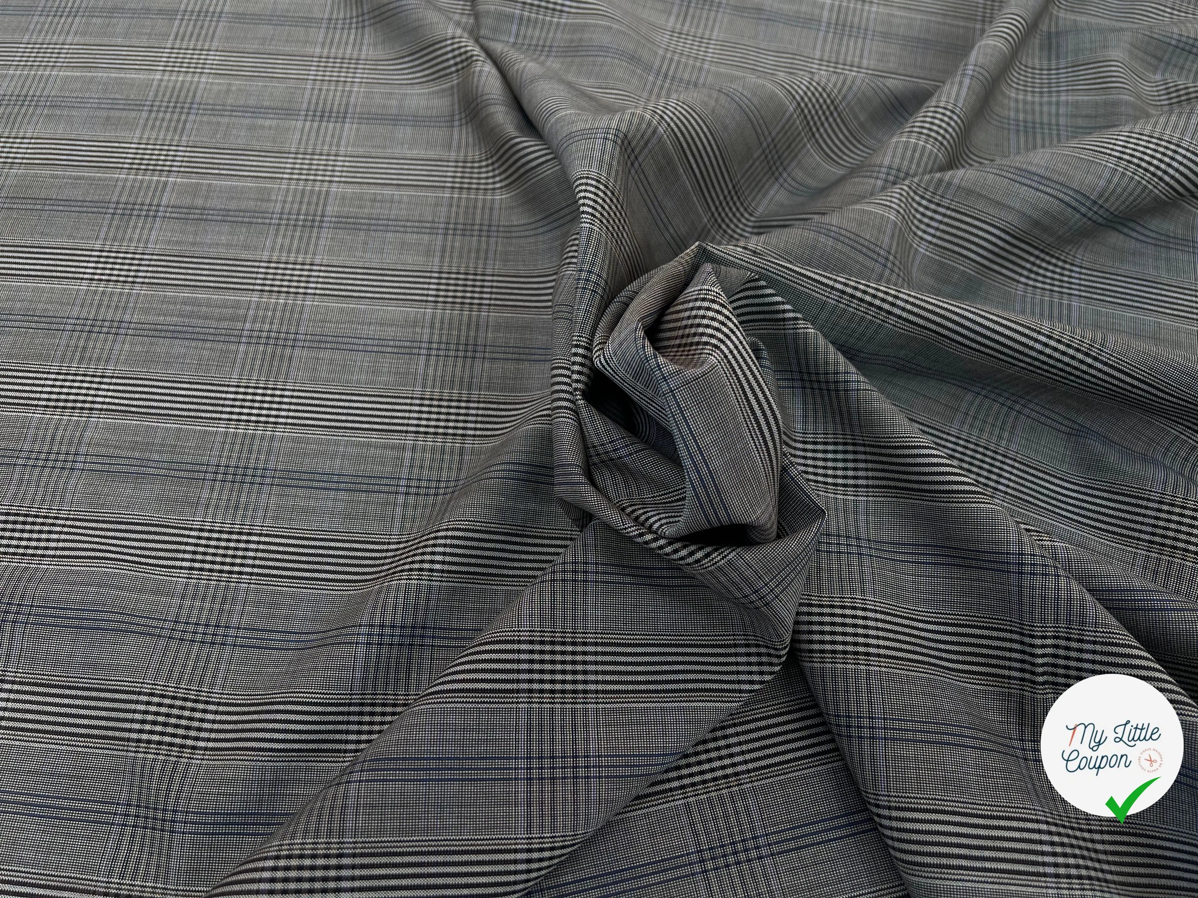 DRAPERIE PRINCE DE GALLES MARRON BEIGE - My Little Coupon