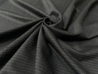 DRAPERIE RAYÉE GRIS ANTHRACITE 100% LAINE - My Little Coupon