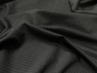 DRAPERIE RAYÉE GRIS ANTHRACITE 100% LAINE - My Little Coupon