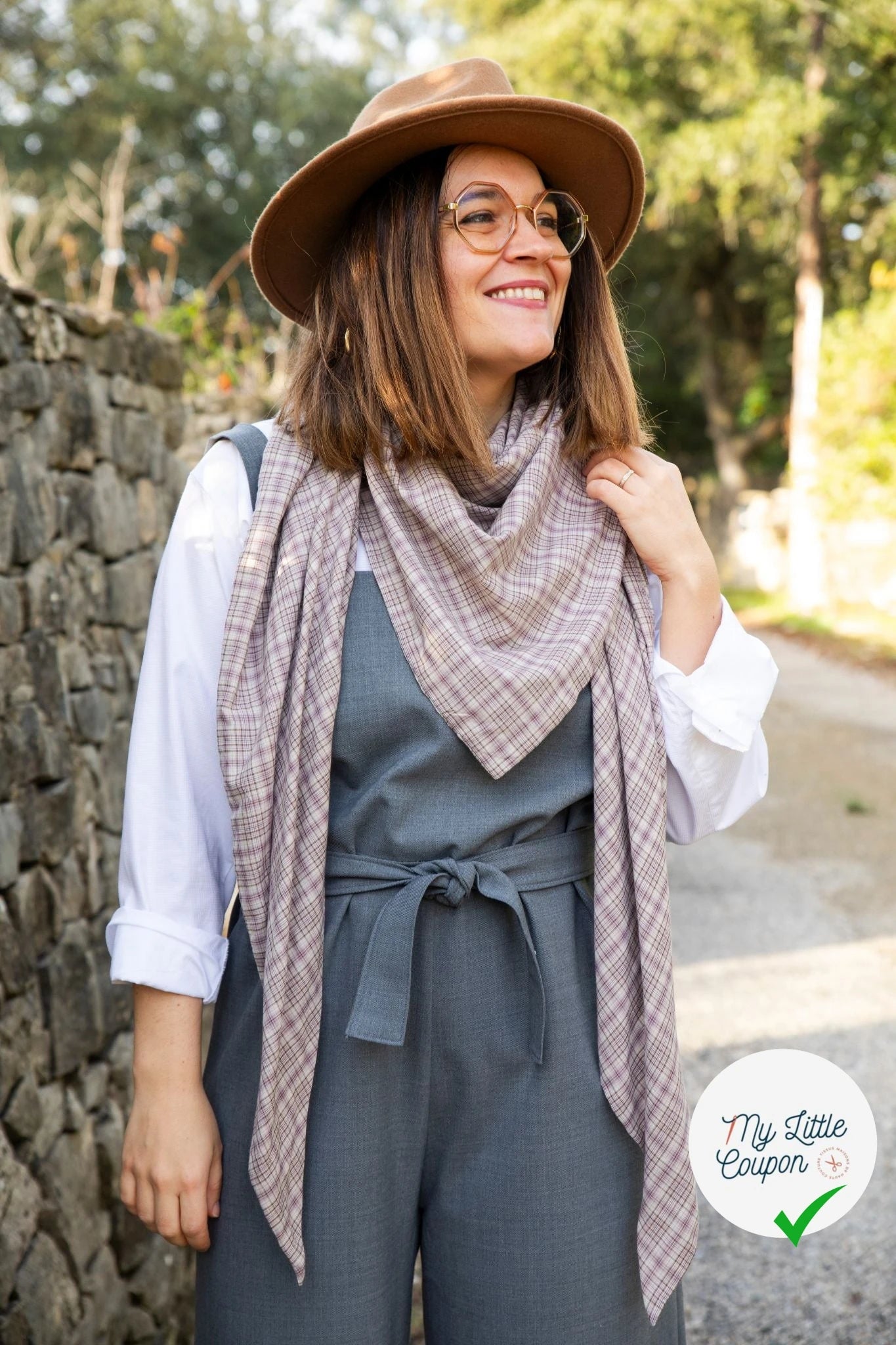 DRAPERIE SERGÉE 55% LAINE SUPER 100 GRIS CLAIR STRETCH - My Little Coupon