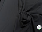 DRAPERIE SERGÉE DE LAINE STRETCH NOIRE BEAU TOMBÉ - My Little Coupon