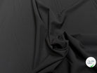 DRAPERIE SERGÉE DE LAINE STRETCH NOIRE BEAU TOMBÉ - My Little Coupon