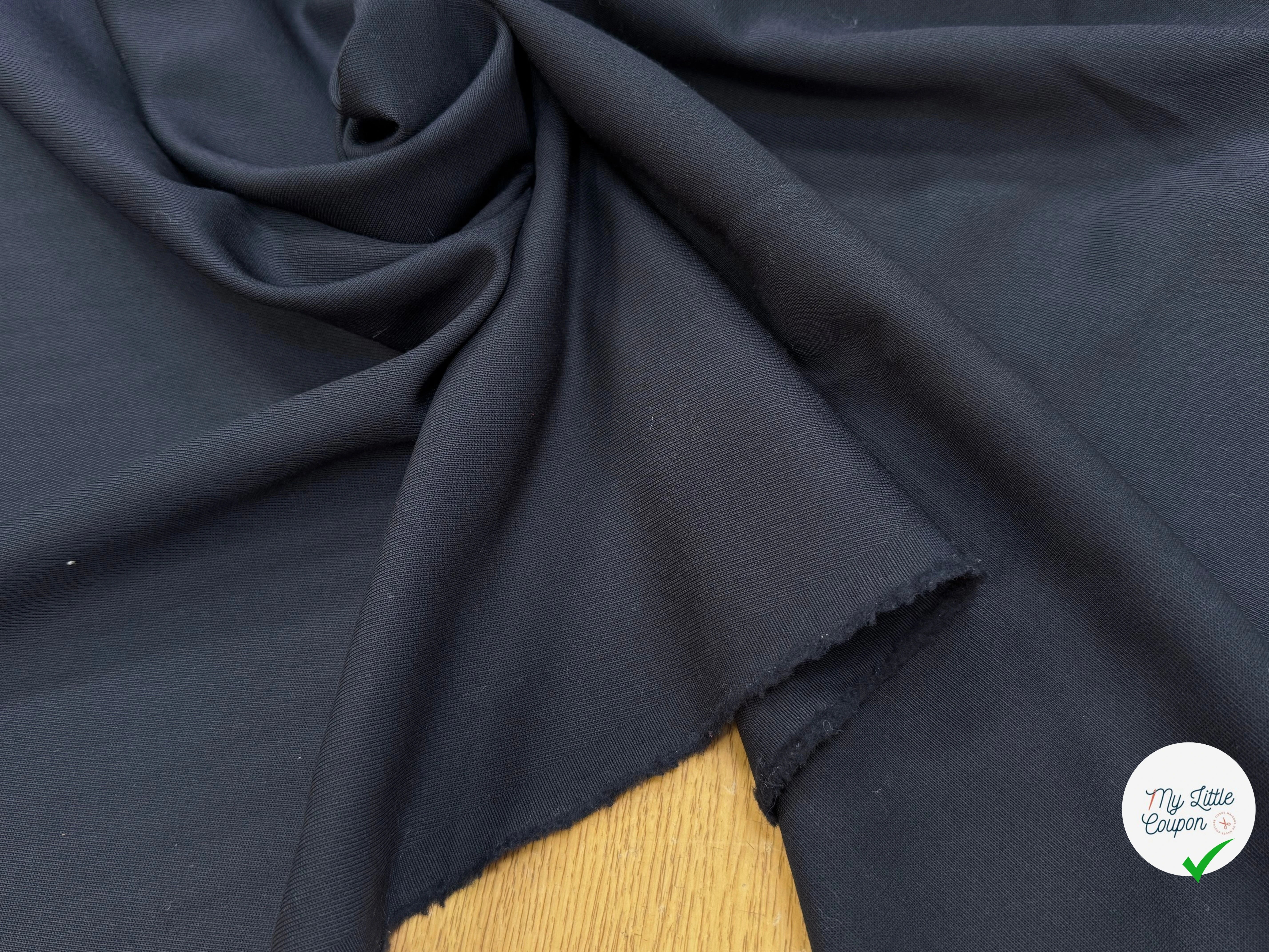 DRAPERIE SERGÉE DE LAINE TOMBÉ HARMONIEUX MARINE - My Little Coupon