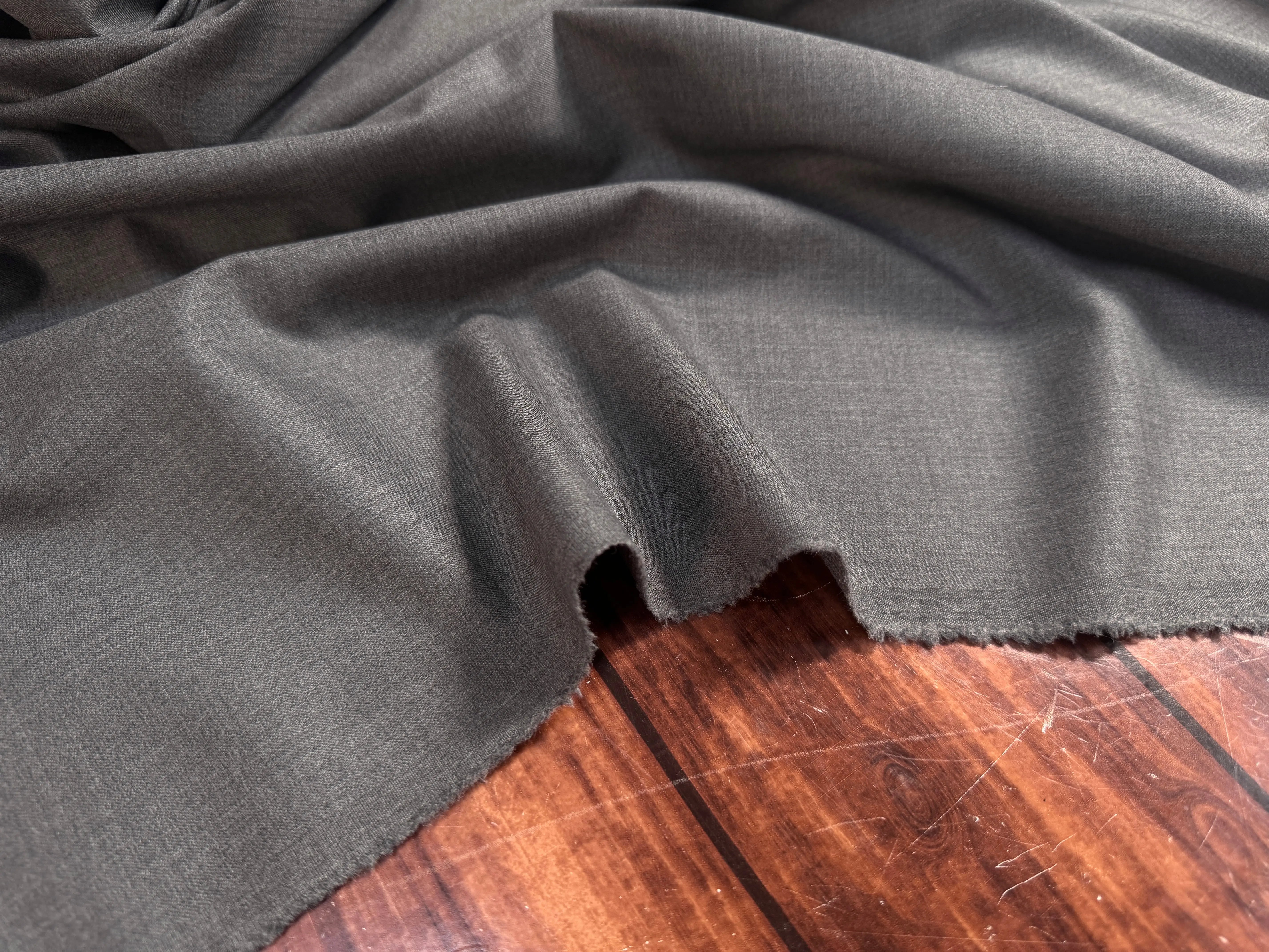 DRAPERIE SERGÉE GRISE CHIC ITALIE - My Little Coupon
