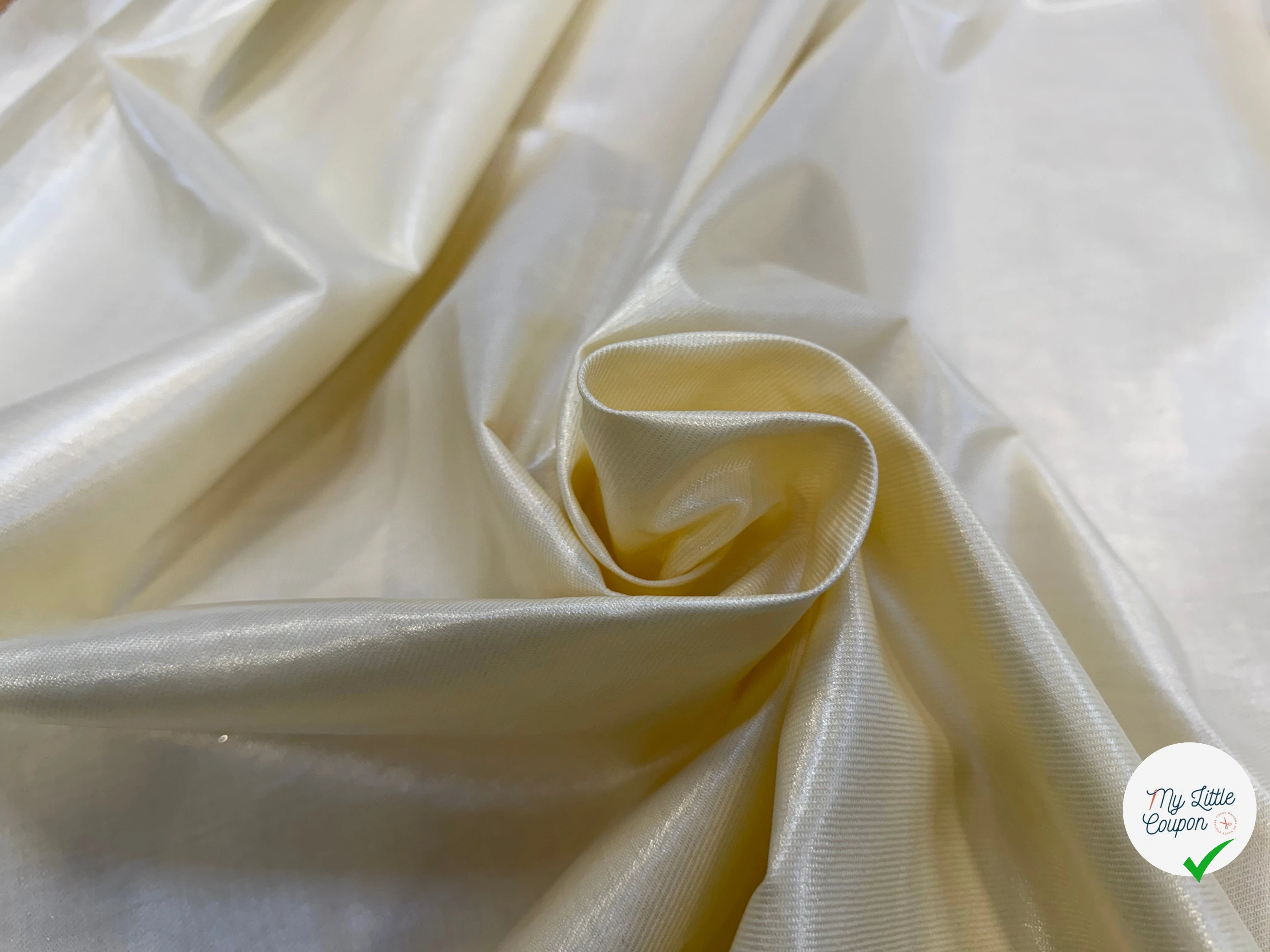 DRILL RAMIE CHINTZÉ SILVER YELLOW - My Little Coupon