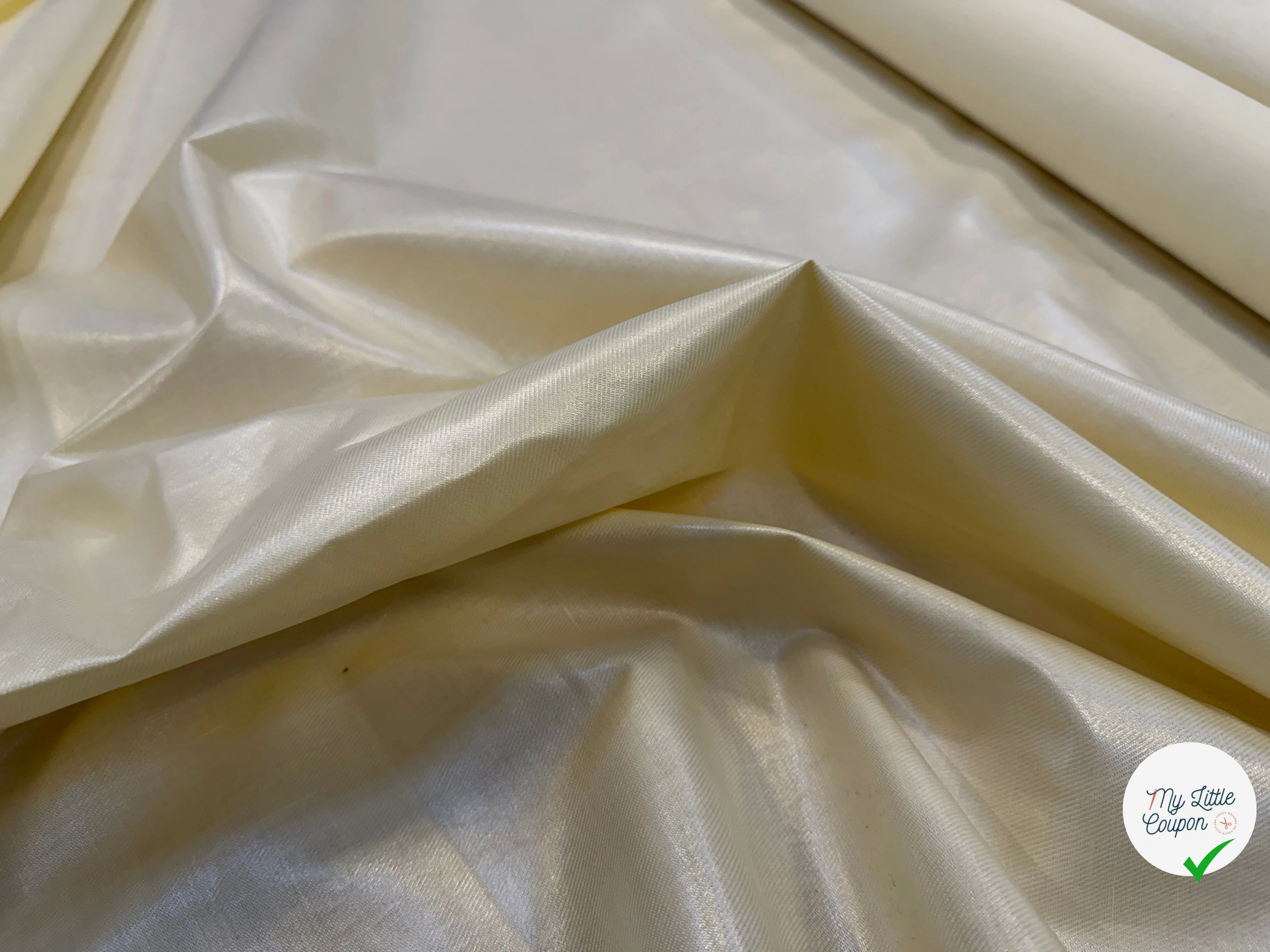 DRILL RAMIE CHINTZÉ SILVER YELLOW - My Little Coupon