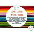 E-Carte Cadeau 300€ - My Little Coupon - tissu - coudre