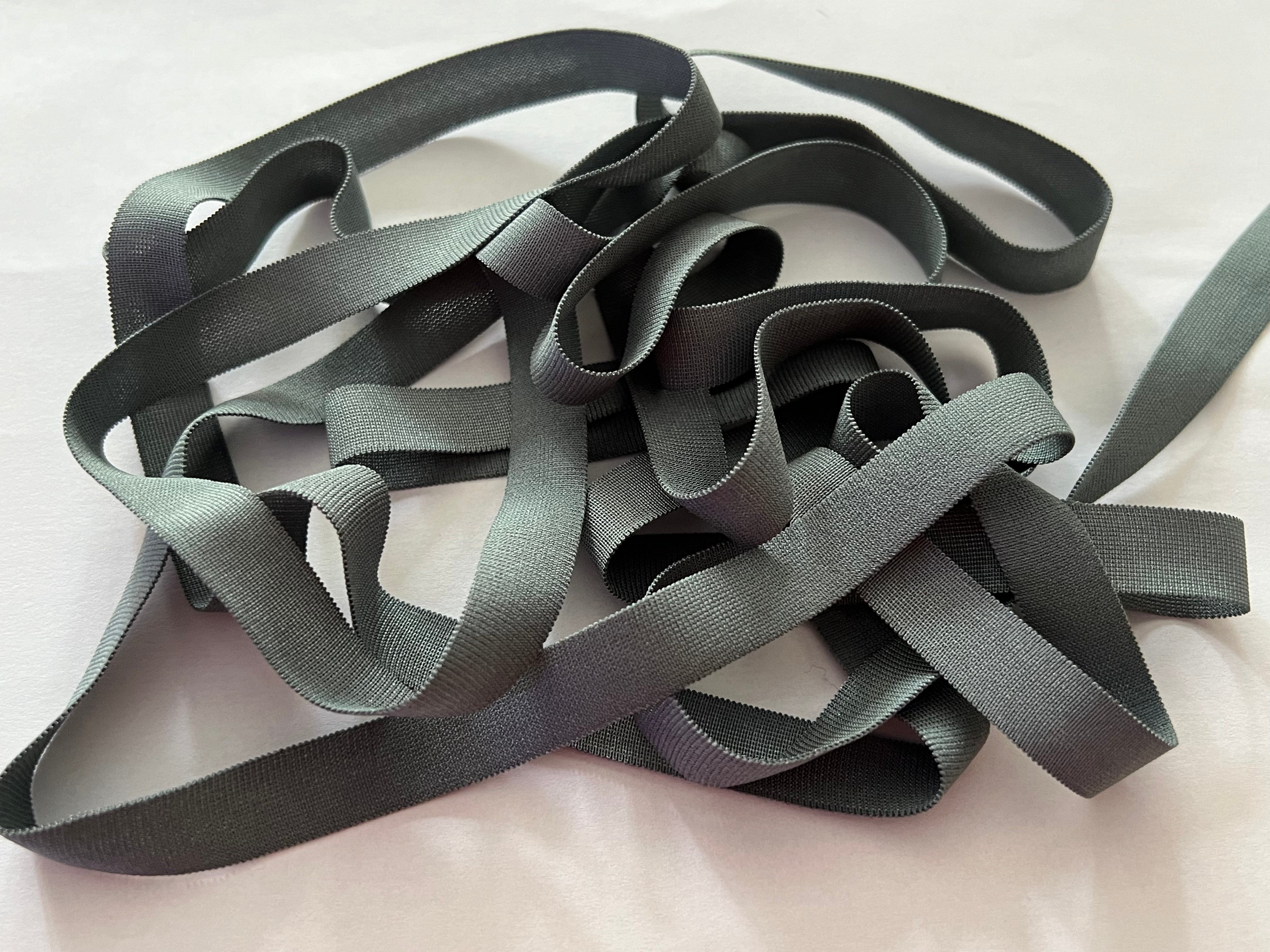 ÉLASTIQUE PLAT LINGERIE VERT SAUGE 12mm - My Little Coupon