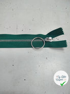FERMETURE RIRI METAL NON SÉPARABLE 35CM VERT SAPIN - My Little Coupon