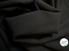 ÉTAMINE POLYLAINE NOIR - My Little Coupon - tissu - coudre