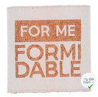 ÉTIQUETTE À COUDRE TISSÉES BOHIN - " FOR ME FORMIDABLE " - My Little Coupon